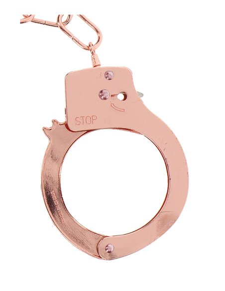 Menottes métal rose gold - Toy Joy