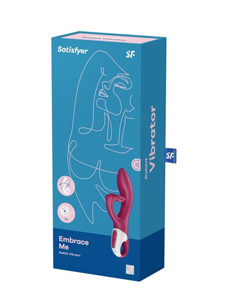 Vibro Rabbit Embrace Me Bordeaux - Satisfyer