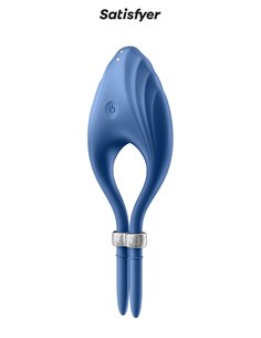 Anneau vibrant Duelist bleu - Satisfyer 2