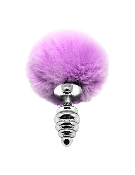 Plug métal Fluffly Twist S mauve - Alive Plug métal Fluffly Twist S mauve - Alive
