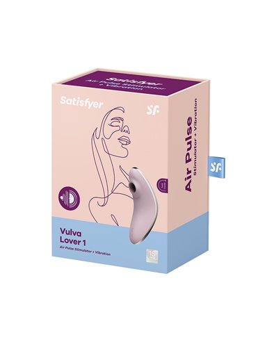 Double stimulateur Vulva Lover 1 Violet - Satisfyer