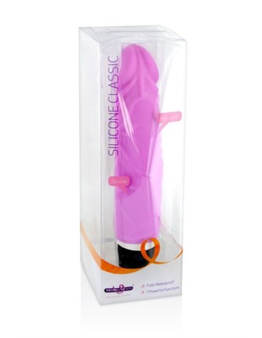 Gode vibrant réaliste Silicone Classic