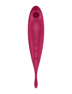 Stimulateur Satisfyer Twirling Pro Connecté rouge 2