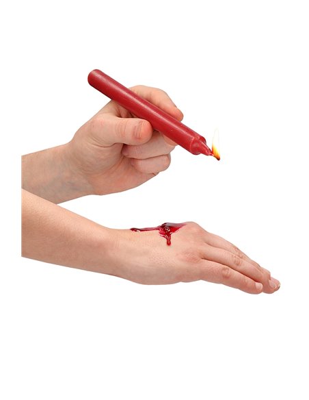 4 bougies SM colorées Large - Ouch!