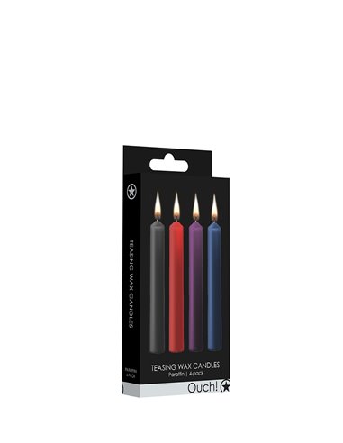 4 bougies SM colorées - Ouch!