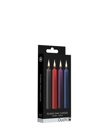 4 bougies SM colorées - Ouch!