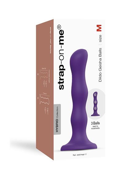 Geisha Dildo M Violet - Strap-On-Me