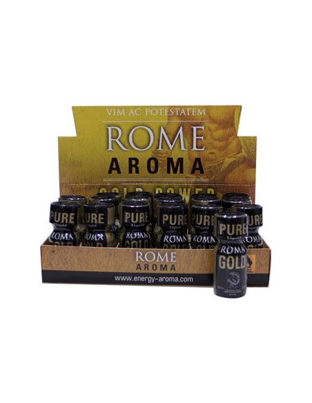 Box 18 poppers Roma Gold 15ml
