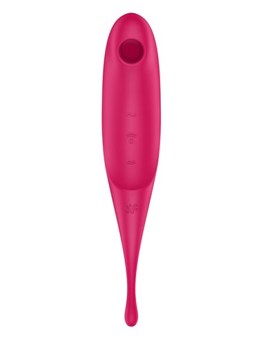 stimulateur Twirling Pro rouge - Satisfyer