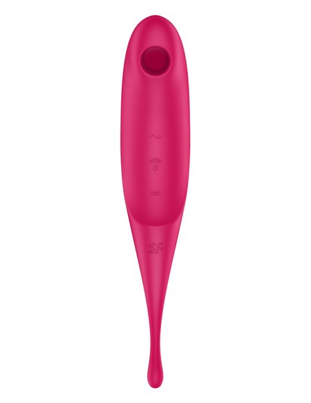 stimulateur Twirling Pro rouge - Satisfyer