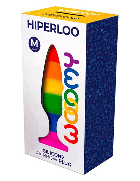 Plug arc en ciel Hiperloo M - Wooomy