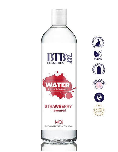 Lubrifiant parfumé Fraise 250 ml - BTB