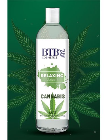 Lubrifiant relaxant au cannabis 250 ml - BTB