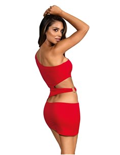 Robe rouge V-9249 - Axami 2