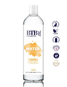 Lubrifiant chauffant base eau 250 ml - BTB 2