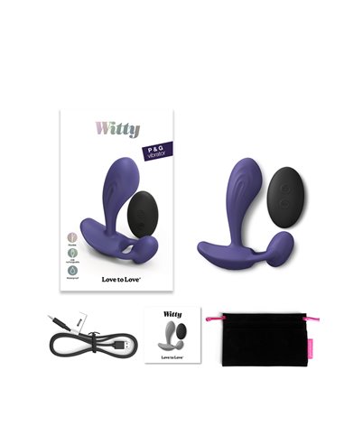 Double stimulateur télécommandé Witty - Love To Love