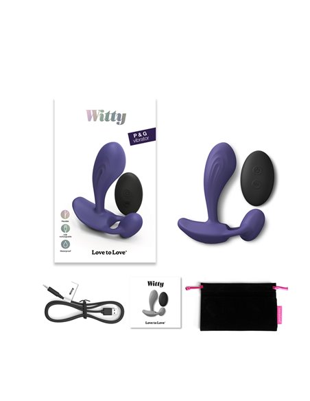 Double stimulateur télécommandé Witty - Love To Love