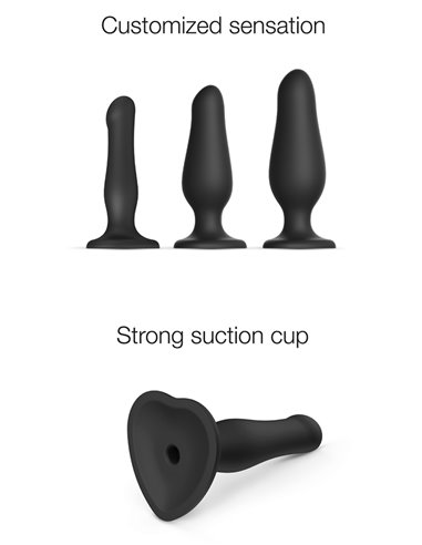 Dildo plug gonflable - Strap-On-Me