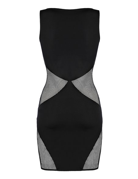 Robe noire V-9279 - Axami