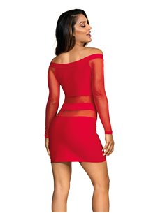 Robe rouge V-9299 - Axami 2