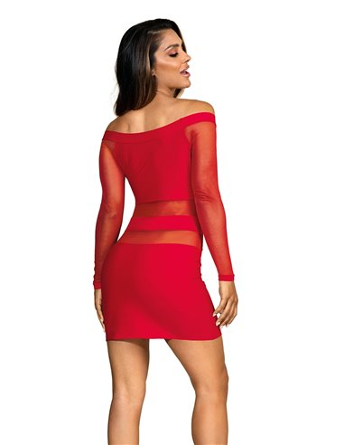 Robe rouge V-9299 - Axami