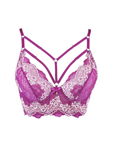 Soutien-gorge fuchsia V-9741 - Axami