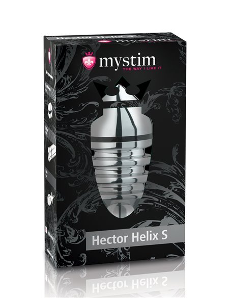 Plug électro-stimulation S Hector Helix - Mystim Plug électro-stimulation S Hector Helix - Mystim