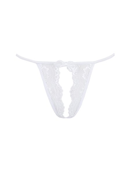 String ouvert blanc V-9828 - Axami String ouvert blanc V-9828 - Axami