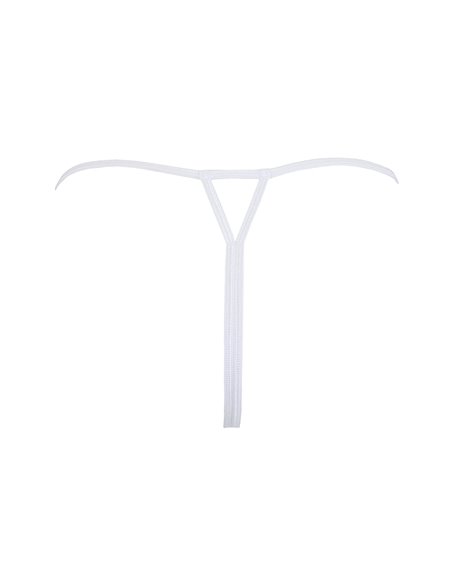 String ouvert blanc V-9828 - Axami String ouvert blanc V-9828 - Axami