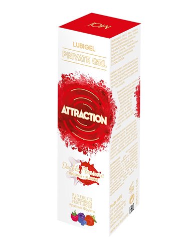Lubrifiant stimulant fruits rouges - Attraction