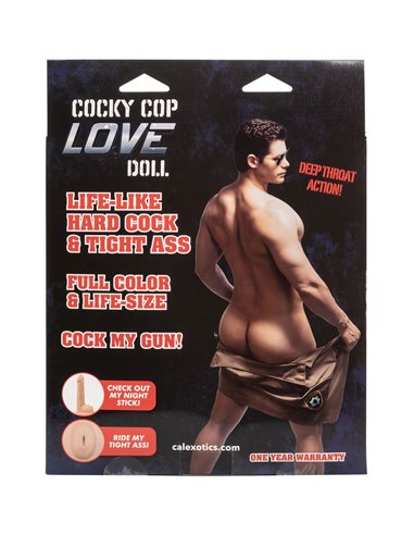 Poupée masculine Cocky Cop Love Doll