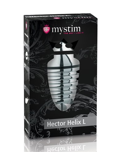 Plug électro-stimulation L Hector Helix - Mystim