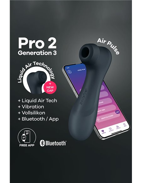 Stimulateur Pro 2 Generation 3 connecté noir