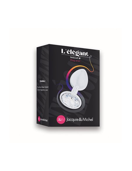 Plug bijou L'élégant M - Jacquie et Michel Plug bijou L'élégant M - Jacquie et Michel