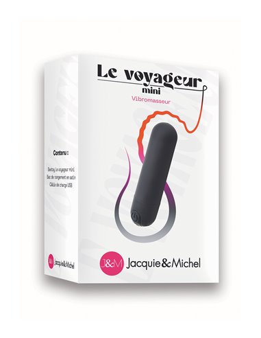Vibromasseur Le voyageur Mini - Jacquie et Michel