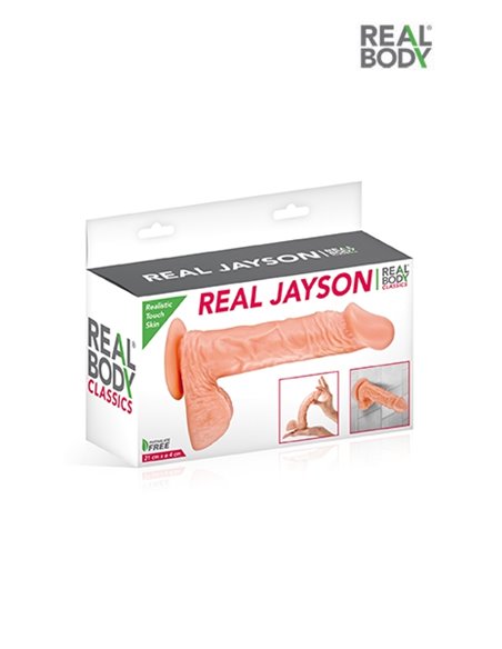 Gode réaliste 21 cm - Real Jayson Gode réaliste 21 cm - Real Jayson