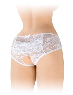 Culotte ouverte blanche Amanda - Fashion Secret 2