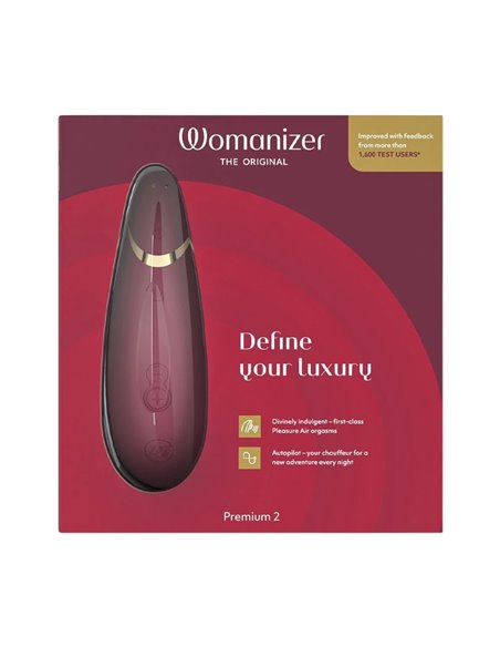 Womanizer Premium 2 - Bordeaux