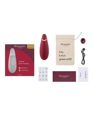 Womanizer Premium 2 - Bordeaux
