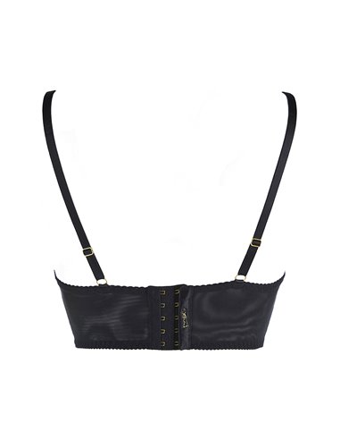 Soutien-gorge bustier noir V-10511 - Axami