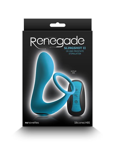 Plug prostatique avec cockring Renegade Slingshot 2
