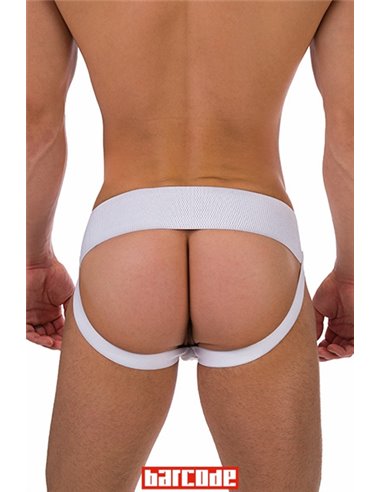 Jockstrap Sergey Basic blanc - Barcode