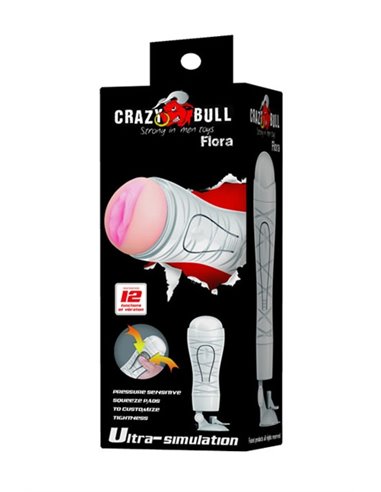 Masturbateur vagin vibrant - Crazy Bull