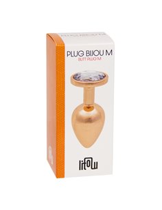 Plug bijou rose gold M - Litolu 2