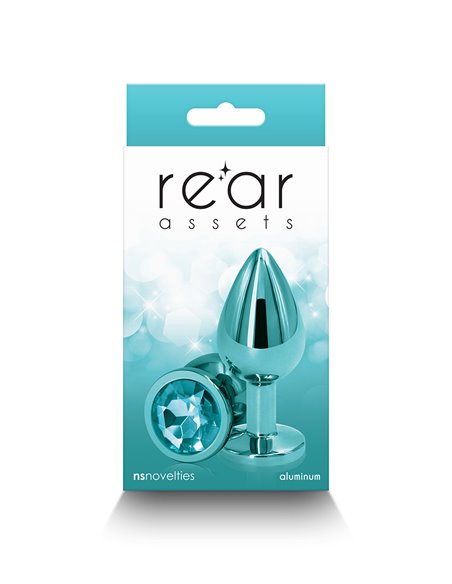 Plug bijou aluminium chromé vert M Plug bijou aluminium chromé vert M