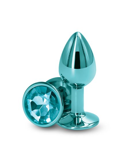 Plug bijou aluminium chromé vert S Plug bijou aluminium chromé vert S