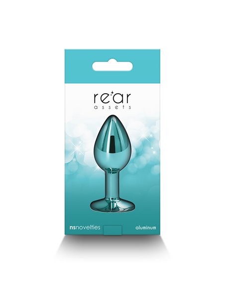 Plug bijou aluminium chromé vert S Plug bijou aluminium chromé vert S