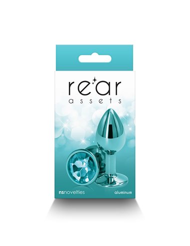 Plug bijou aluminium chromé vert S