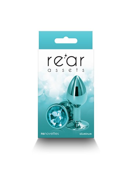 Plug bijou aluminium chromé vert S Plug bijou aluminium chromé vert S