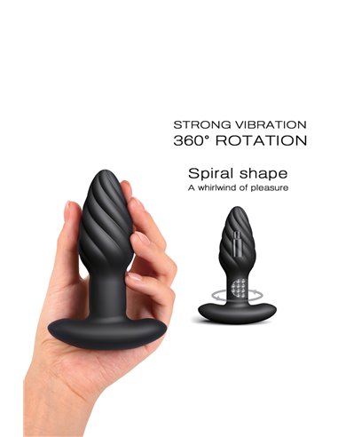 Plug anal rotatif Spin Plug - Dorcel